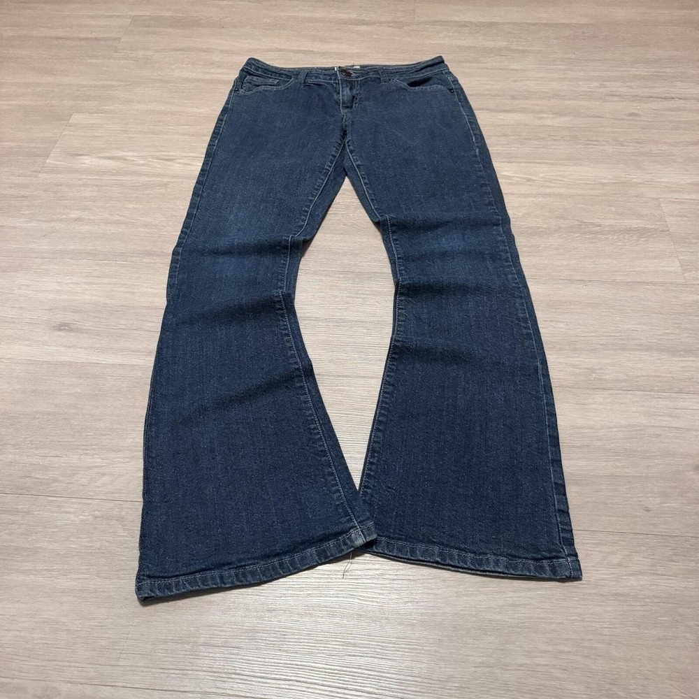 28x30 Dark Blue Bootcut Jeans Y2K 2000s Grunge Vintage